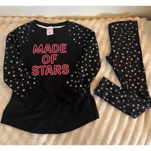 Kids Pajama Set - Black